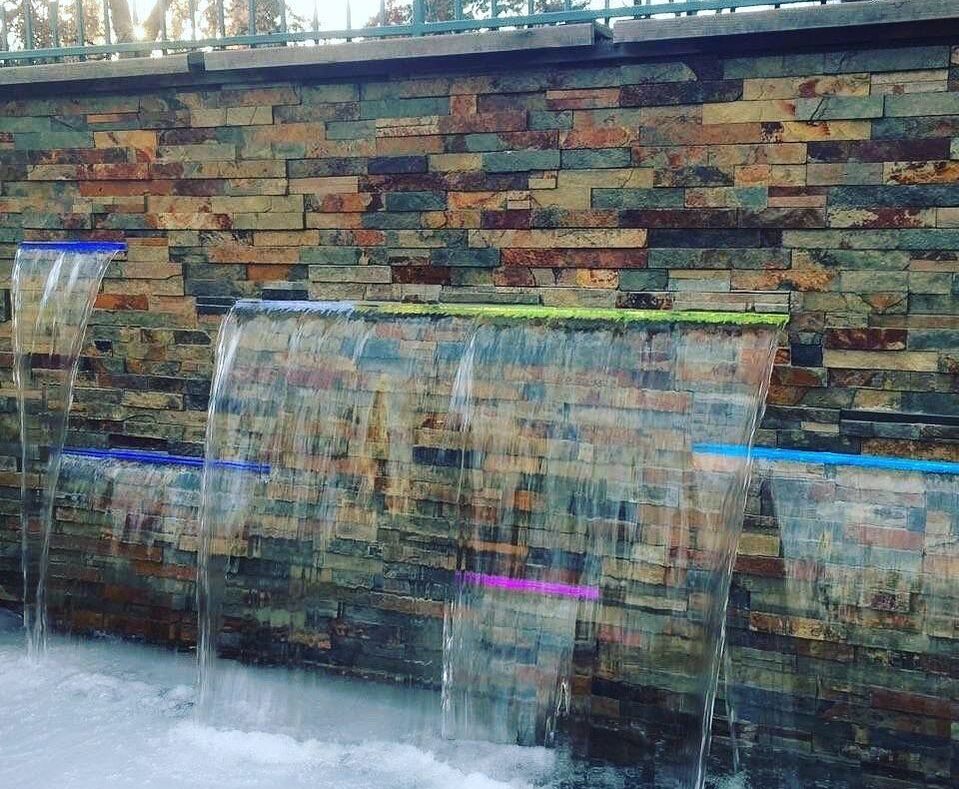 Formal waterfall spillways - Atlantic | Oase Professional Contractor - Art Of The Yard (Denver Colorado CO)